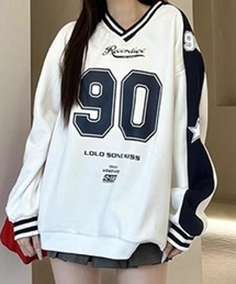 CELENA BEATS（セレナビーツ）の「※[UNISEX]オーバーサイズ スポーツ/ゲームシャツ ロンT（Tシャツ/カットソー）」