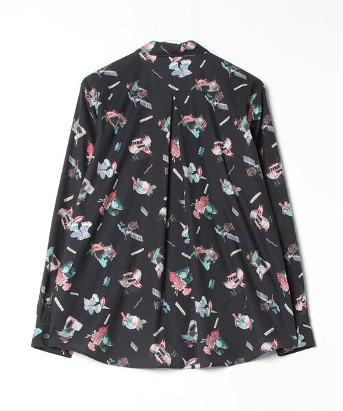 Education from Youngmachines（エデュケーションフロムヤングマシーン）の「長袖シャツ（シャツ/ブラウス・メンズ・ブラック・S）」の2枚目の写真