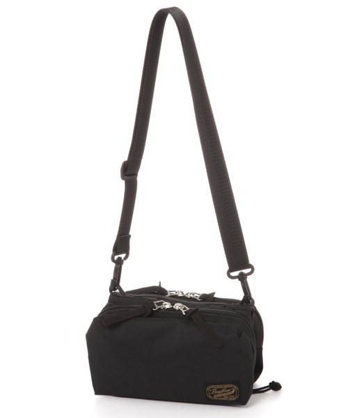 BAYFLOW（ベイフロー）の「マルチポケットショルダー（ショルダーバッグ・レディース・カーキ/ブラック/クリアブルー・FREE）」の4枚目の写真