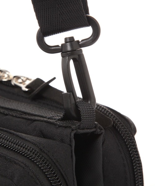 BAYFLOW（ベイフロー）の「マルチポケットショルダー（ショルダーバッグ・レディース・カーキ/ブラック/クリアブルー・FREE）」の10枚目の写真