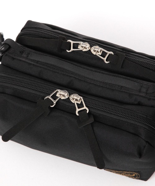 BAYFLOW（ベイフロー）の「マルチポケットショルダー（ショルダーバッグ・レディース・カーキ/ブラック/クリアブルー・FREE）」の11枚目の写真