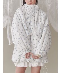 flowerパファーコート　/　フラワーパファーコート