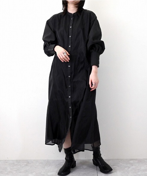 TNピーチ×オーガンジーレイヤードワンピース（ワンピース）｜STYLEBLOCK（スタイルブロック）