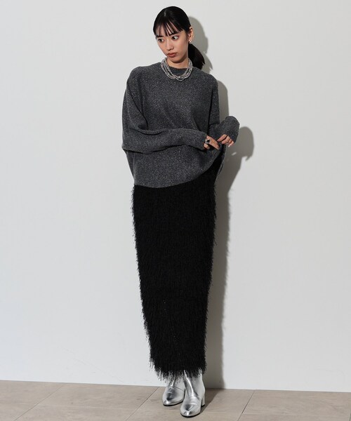 【セール】カットシャギータイトスカート（スカート）｜GALLEST（ギャレスト）