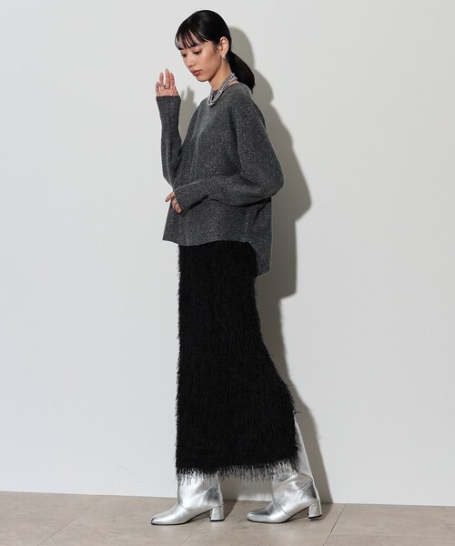 【セール】カットシャギータイトスカート（スカート）｜GALLEST（ギャレスト）