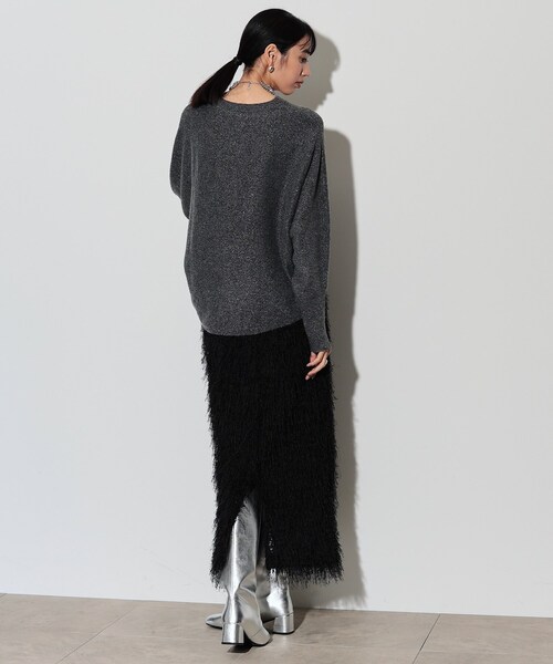 【セール】カットシャギータイトスカート（スカート）｜GALLEST（ギャレスト）