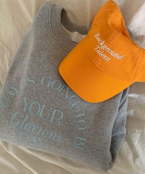 efill（エフィル）の「プリント 長袖 ベルベット / スウェット（スウェット・レディース・グレー・FREE）」の5枚目の写真