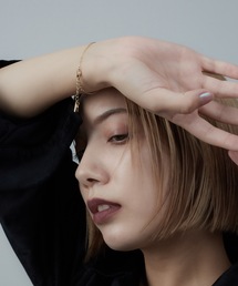 AKEL（アケル）の「【AKEL】アケル/ 極細チェーンブレスレット/金属アレルギー対応ブレスレット（サージカルステンレス）（ブレスレット）」
