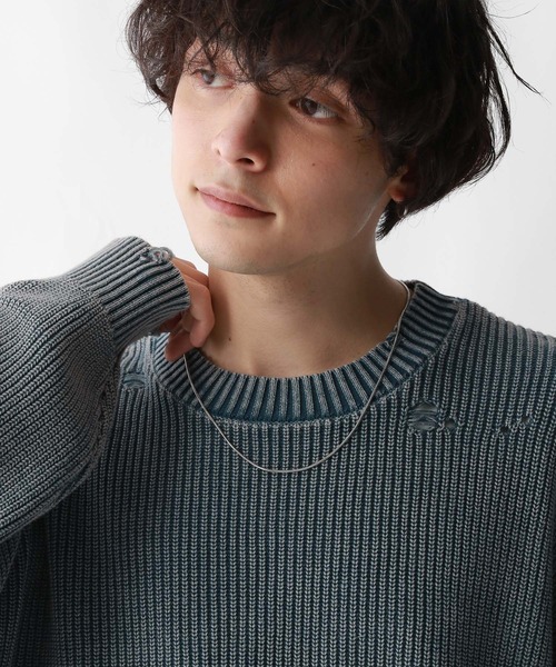 RAGEBLUE(レイジブルー)の「Stainless Assort Chain Neckless / ステンレスアソートチェーンネックレス(ネックレス・メンズ・ホワイト/その他1/その他4/オフホワイト/グレー/その他14/ベージュ系その他2/ベージュ・FREE)」の20枚目の写真