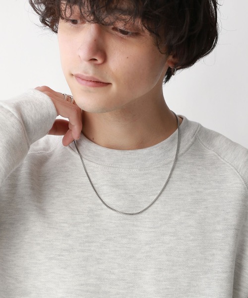 RAGEBLUE(レイジブルー)の「Stainless Assort Chain Neckless / ステンレスアソートチェーンネックレス(ネックレス・メンズ・ホワイト/その他1/その他4/オフホワイト/グレー/その他14/ベージュ系その他2/ベージュ・FREE)」の22枚目の写真