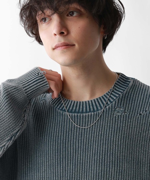 RAGEBLUE(レイジブルー)の「Stainless Assort Chain Neckless / ステンレスアソートチェーンネックレス(ネックレス・メンズ・ホワイト/その他1/その他4/オフホワイト/グレー/その他14/ベージュ系その他2/ベージュ・FREE)」の21枚目の写真