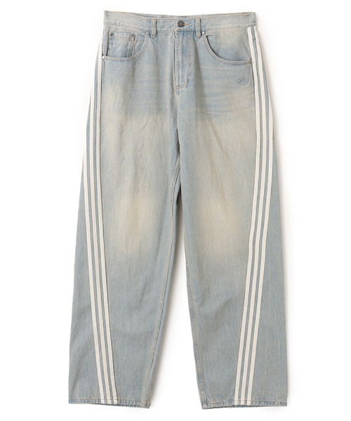 adidas(アディダス)の「adidas DENIM JEANS / アディダス デニム ジーンズ(デニムパンツ・メンズ・ライトブルー・30inch/32inch/34inch/36inch)」の4枚目の写真