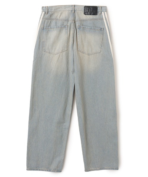 adidas(アディダス)の「adidas DENIM JEANS / アディダス デニム ジーンズ(デニムパンツ・メンズ・ライトブルー・30inch/32inch/34inch/36inch)」の5枚目の写真
