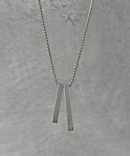 SBG（エスビー）の「SBG デザインチャームネックレス（ネックレス・メンズ・シルバー系その他/シルバー系/シルバー系その他2/シルバー系その他3/シルバー系その他4/シルバー系その他5/シルバー系その他6/シルバー系その他7/シルバー/シルバー系1・FREE）」の3枚目の写真