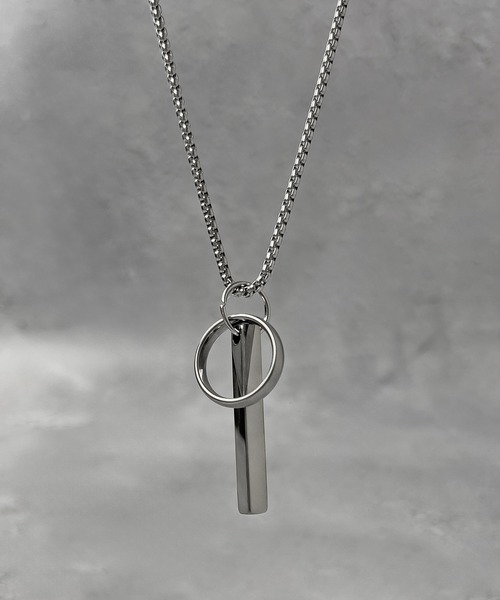 SBG（エスビー）の「SBG デザインチャームネックレス（ネックレス・メンズ・シルバー系その他/シルバー系/シルバー系その他2/シルバー系その他3/シルバー系その他4/シルバー系その他5/シルバー系その他6/シルバー系その他7/シルバー/シルバー系1・FREE）」の6枚目の写真