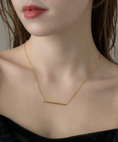 muku（ムク）の「NC/STRAIGHT STICK（ネックレス・レディース・シルバー/ゴールド・FREE）」の2枚目の写真