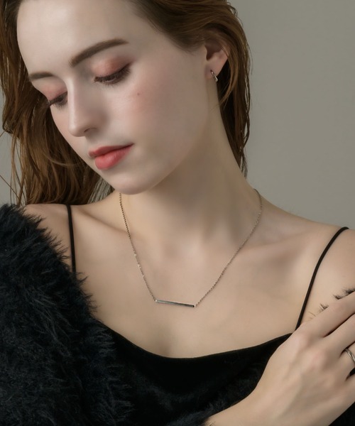 muku（ムク）の「NC/STRAIGHT STICK（ネックレス・レディース・シルバー/ゴールド・FREE）」の7枚目の写真