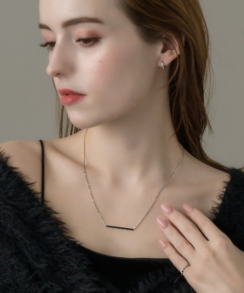 muku（ムク）の「NC/STRAIGHT STICK（ネックレス・レディース・シルバー/ゴールド・FREE）」の9枚目の写真