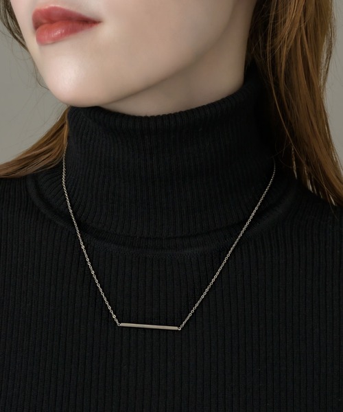 muku（ムク）の「NC/STRAIGHT STICK（ネックレス・レディース・シルバー/ゴールド・FREE）」の3枚目の写真