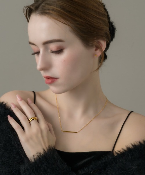 muku（ムク）の「NC/STRAIGHT STICK（ネックレス・レディース・シルバー/ゴールド・FREE）」の6枚目の写真