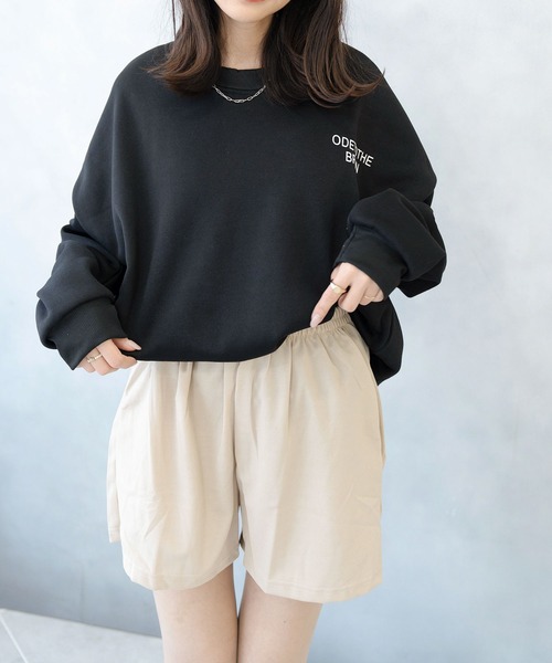 Asterellivi（アステレリビ）の「ショートパンツ（その他パンツ・レディース・ベージュ/ブラック・M/L/XL）」の6枚目の写真