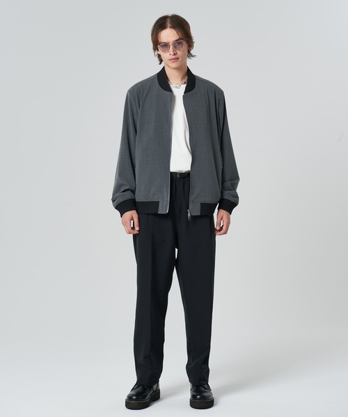 glamb（グラム）の「Photographer's (not)Bomber Jacket / フォトグラファーズノットボマージャケット（ブルゾン・メンズ・ブラック/グレー・S/M/L）」の19枚目の写真