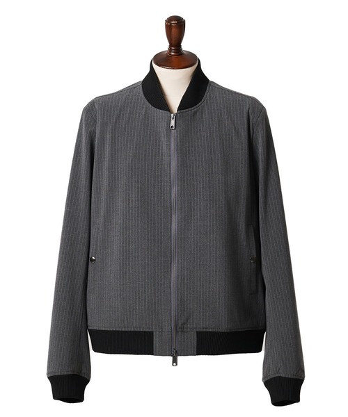 glamb（グラム）の「Photographer's (not)Bomber Jacket / フォトグラファーズノットボマージャケット（ブルゾン・メンズ・ブラック/グレー・S/M/L）」の5枚目の写真