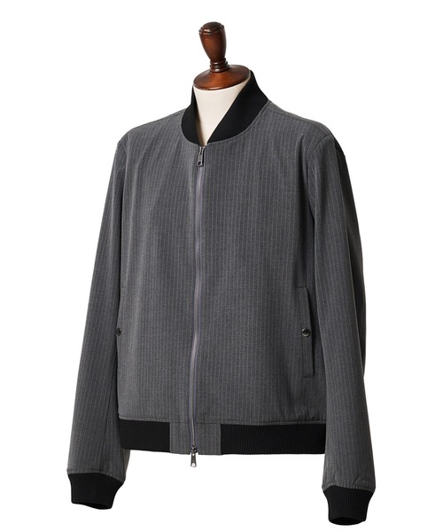 glamb（グラム）の「Photographer's (not)Bomber Jacket / フォトグラファーズノットボマージャケット（ブルゾン・メンズ・ブラック/グレー・S/M/L）」の4枚目の写真