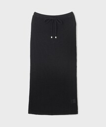 メッシュタイトニットスカート