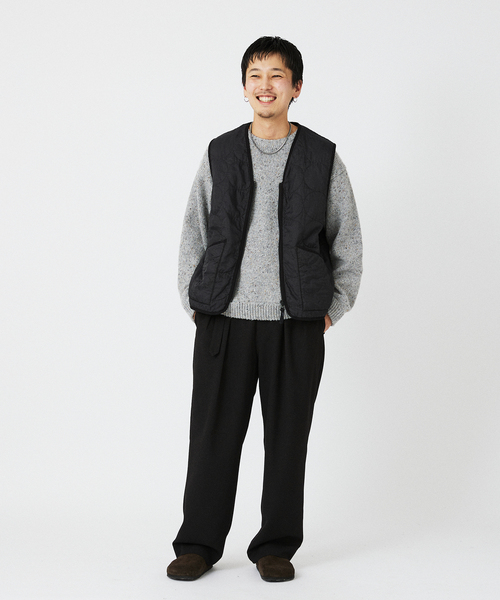 JOURNAL STANDARD relume（ジャーナルスタンダード　レリューム）の「LANATEC ウォッシャブル ベルテッドスラックス（スラックス・メンズ・ブラック/グレー/タン・MEDIUM/LARGE）」の14枚目の写真