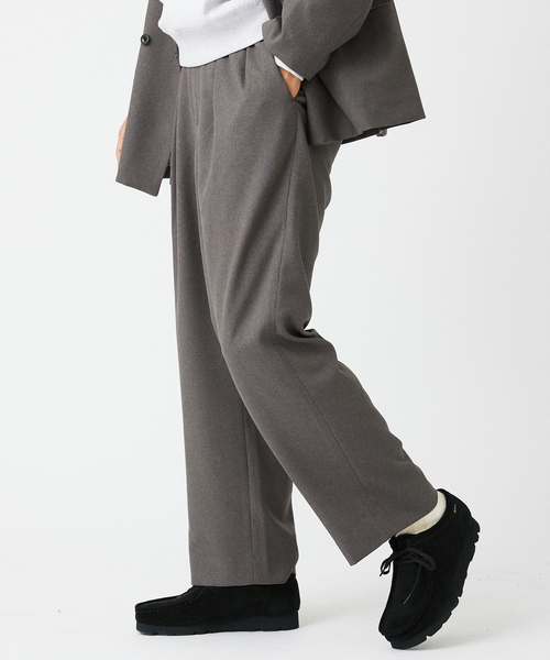 JOURNAL STANDARD relume（ジャーナルスタンダード　レリューム）の「LANATEC ウォッシャブル ベルテッドスラックス（スラックス・メンズ・ブラック/グレー/タン・MEDIUM/LARGE）」の8枚目の写真