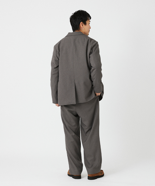 JOURNAL STANDARD relume（ジャーナルスタンダード　レリューム）の「LANATEC ウォッシャブル ベルテッドスラックス（スラックス・メンズ・ブラック/グレー/タン・MEDIUM/LARGE）」の4枚目の写真