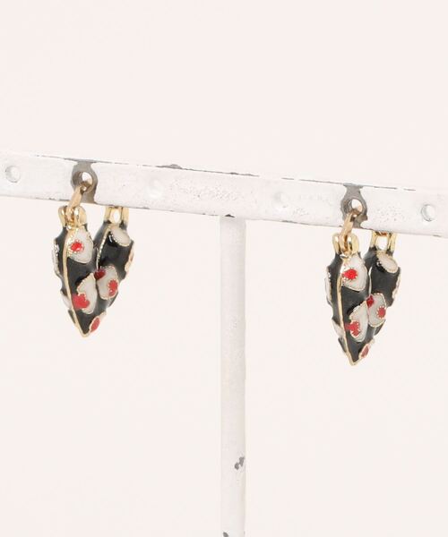 Anthe(アンテ)の「【Anthe】ハートピアス / ant-00009(ピアス(両耳用)・レディース・ブラック/レッド/ホワイト/レオパード・FREE)」の8枚目の写真