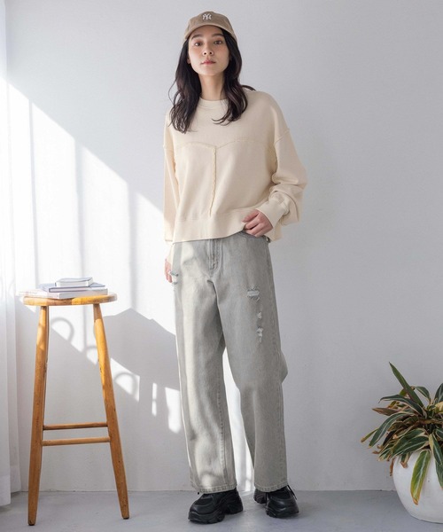 セール】ピグメントリメイクウラケプルオーバー 293629