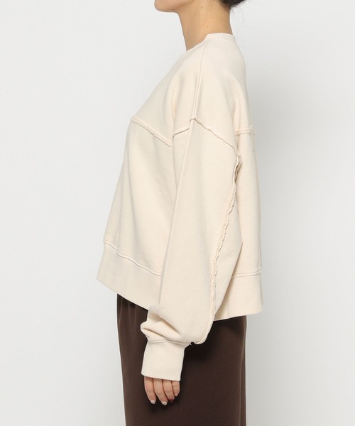 LOWRYS FARM(ローリーズファーム)の「ピグメントリメイクウラケプルオーバー 293629(スウェット・レディース・ブラック/ピンク/アイボリー・FREE)」の19枚目の写真