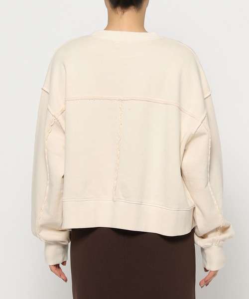 Maki makiページ LOWRYS FARM トレーナー スウェット ピグメントリメイクウラケプル