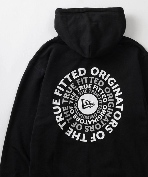 【セール】【NEW ERA/ニューエラ】Circle OOTTF グラデーションカラー ミニロゴ＆バックBIGサークルロゴデザイン プルオーバーフーディー/プルパーカー/裏毛（パーカー）｜NEW ERA（ニューエラ）