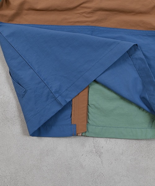 GERRY（ジェリー）の「【GERRY】別注クレイジーナイロンジャケット【セットアップ可能】（ナイロンジャケット・キッズ・ブラック/キャメル/ライトピンク・150/140/110/100/90/80/130/120）」の8枚目の写真