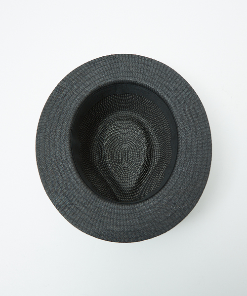 Ruben（ルーベン）の「【RUBEN/ルーベン】 TWOTONE FLAT HAT/ツートンフラットハット/フェドラハット/ユニセックス（ハット・メンズ・ブラック/ベージュ/グレー・フリー）」の10枚目の写真