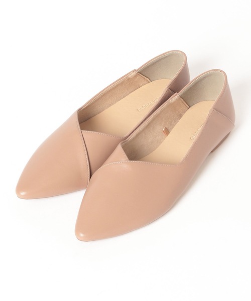 GLOBAL WORK（グローバルワーク）の「らくっションポインテッドバブーシュ/282406（パンプス・レディース・アイボリー/シルバー/ブラック/ブラック系その他/ブラック系その他2/ベージュ/ゼブラ/ホワイト系その他3・MEDIUM/LARGE/SMALL）」の6枚目の写真