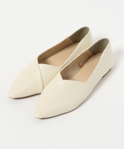 GLOBAL WORK（グローバルワーク）の「らくっションポインテッドバブーシュ/282406（パンプス・レディース・アイボリー/シルバー/ブラック/ブラック系その他/ブラック系その他2/ベージュ/ゼブラ/ホワイト系その他3・MEDIUM/LARGE/SMALL）」の9枚目の写真