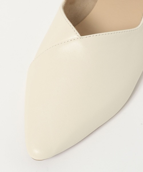 GLOBAL WORK（グローバルワーク）の「らくっションポインテッドバブーシュ/282406（パンプス・レディース・アイボリー/シルバー/ブラック/ブラック系その他/ブラック系その他2/ベージュ/ゼブラ/ホワイト系その他3・MEDIUM/LARGE/SMALL）」の10枚目の写真