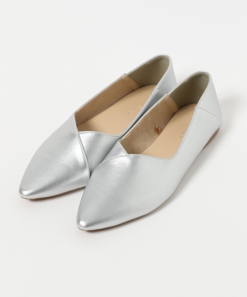 GLOBAL WORK（グローバルワーク）の「らくっションポインテッドバブーシュ/282406（パンプス・レディース・アイボリー/シルバー/ブラック/ブラック系その他/ブラック系その他2/ベージュ/ゼブラ/ホワイト系その他3・MEDIUM/LARGE/SMALL）」の13枚目の写真