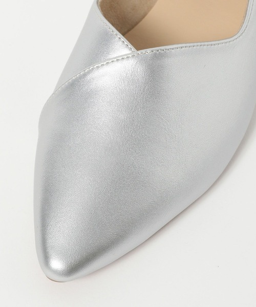 GLOBAL WORK（グローバルワーク）の「らくっションポインテッドバブーシュ/282406（パンプス・レディース・アイボリー/シルバー/ブラック/ブラック系その他/ブラック系その他2/ベージュ/ゼブラ/ホワイト系その他3・MEDIUM/LARGE/SMALL）」の14枚目の写真