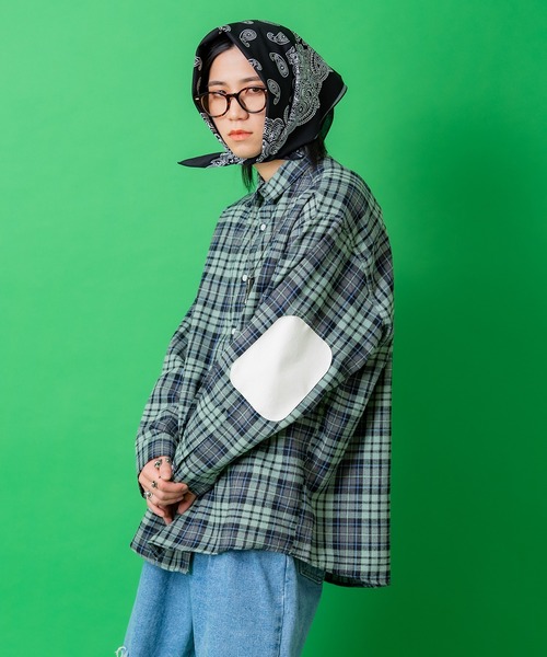 超レア未使用品(定価242000)バックボーン・パッチワークフランネルシャツ① セール】『抗菌/防臭』『XXLサイズあり』ハイパフォーマンスフランネル