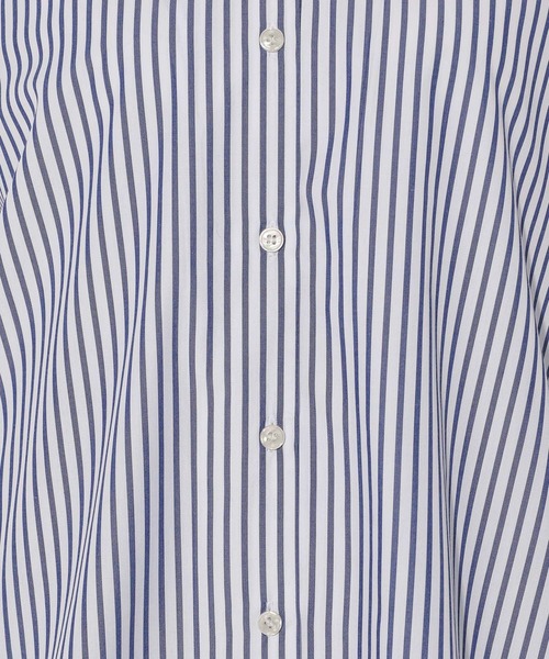 Elura（エルーラ）の「アイロンいらずVネックシャツ/253569（シャツ/ブラウス・レディース・ベージュ/ネイビー/オレンジ・FREE）」の20枚目の写真