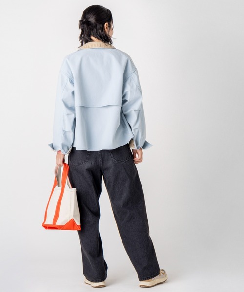 L.L.Bean（エルエルビーン）の「【JAPAN EDITION】プロスペクト・ハーバー・フィールド・コート（その他アウター・レディース・ライトブルー/グレイッシュベージュ/イエロー系・MEDIUM）」の15枚目の写真