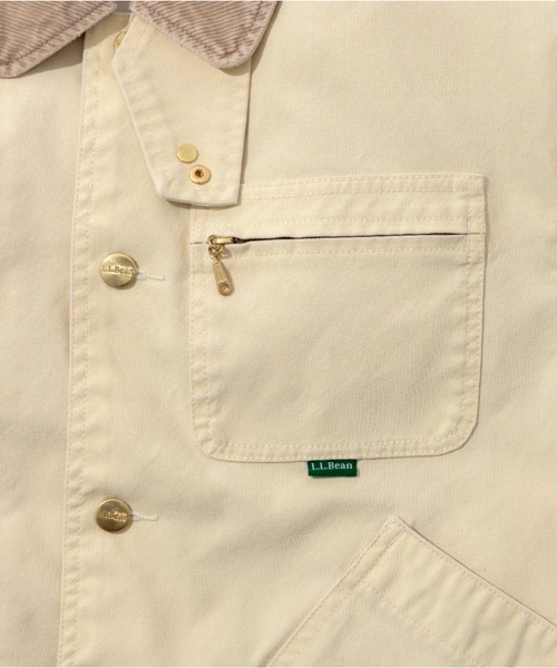 L.L.Bean（エルエルビーン）の「【JAPAN EDITION】プロスペクト・ハーバー・フィールド・コート（その他アウター・レディース・ライトブルー/グレイッシュベージュ/イエロー系・MEDIUM）」の18枚目の写真