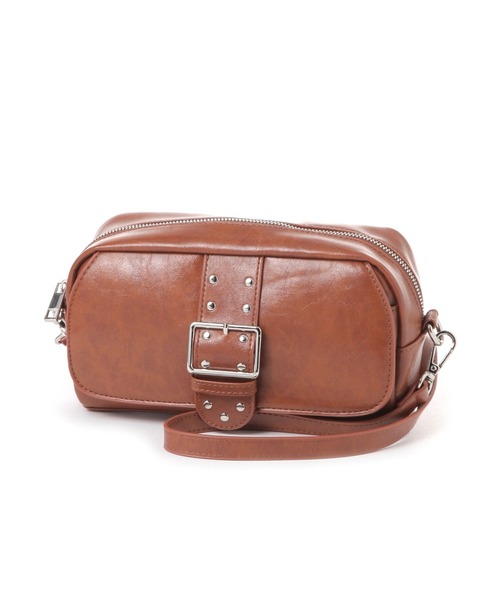 PAGEBOY（ページボーイ）の「スタッズベルトショルダー（ショルダーバッグ・レディース・ベージュ/ブラック・FREE）」の15枚目の写真