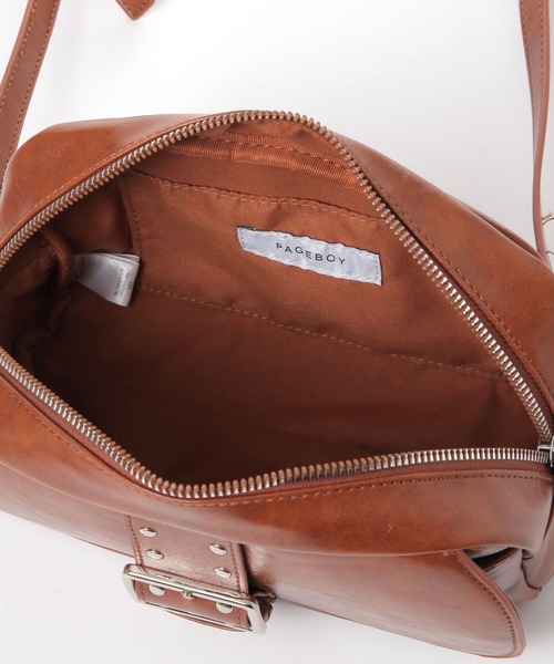 PAGEBOY（ページボーイ）の「スタッズベルトショルダー（ショルダーバッグ・レディース・ベージュ/ブラック・FREE）」の17枚目の写真